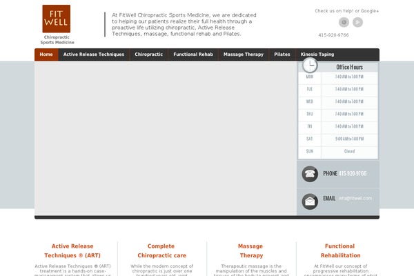 Doctor theme site design template sample