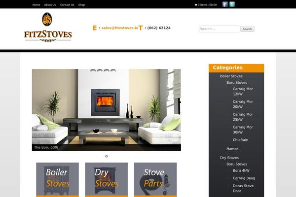 fitzstoves.ie site used Diviecommerce