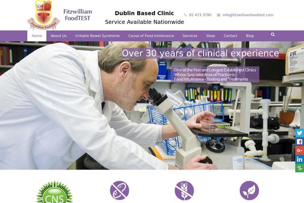 Impreza theme site design template sample