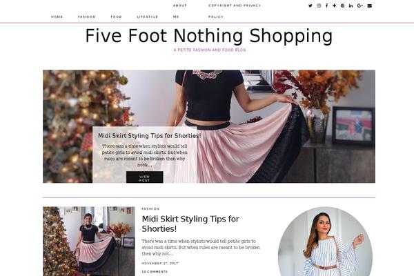 fivefootnothingshopping.com site used Pipdig-hollyandweave