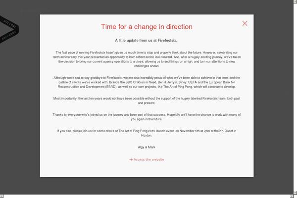 fivefootsix.co.uk site used Fivefootsix