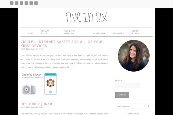five theme websites examples