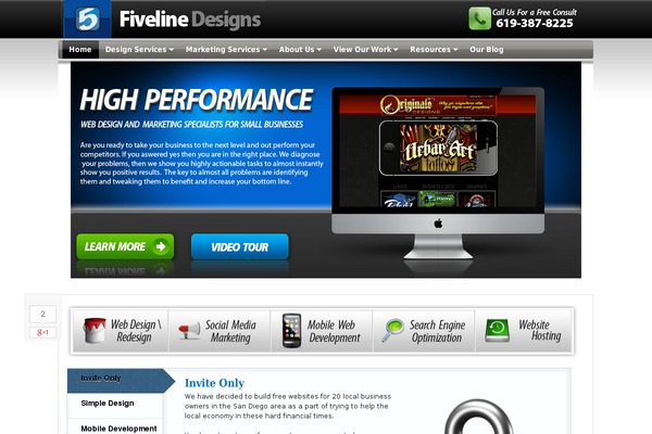 FlexSqueeze theme site design template sample