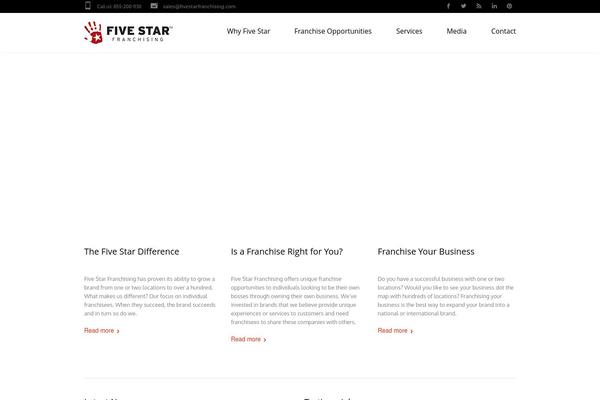 fivestarfranchising.com site used Fsf