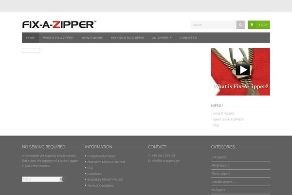 fix-a-zipper.com site used Package