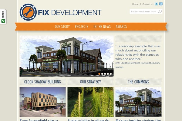 fixdevelopment.com site used Fix