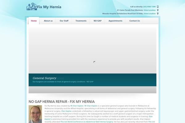 Medica Parent theme site design template sample