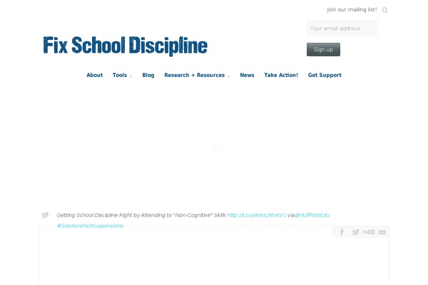 fixschooldiscipline.org site used Terso