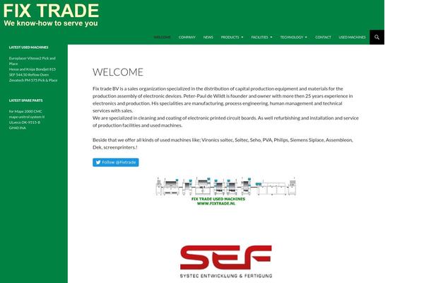 Twenty Fourteen theme site design template sample