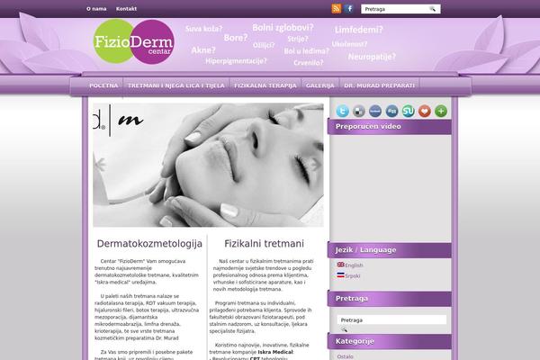 fiziodermcentar.com site used Purpleblog