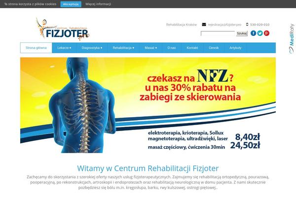 fizjoter.pro site used Healthcentre-pro