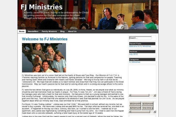 fjministries.com site used Maglux
