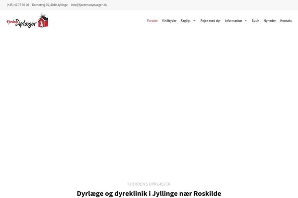 Generatepress_child theme site design template sample