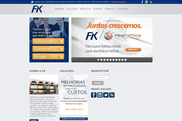 Fk theme site design template sample