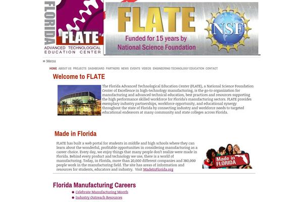 fl-ate.org site used Builder-coverage