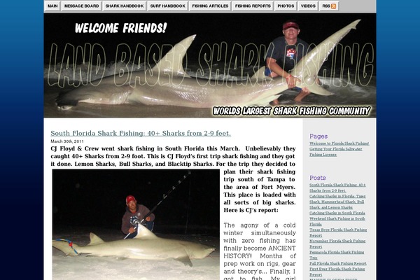 fl-sharkfishing.com site used Tsf