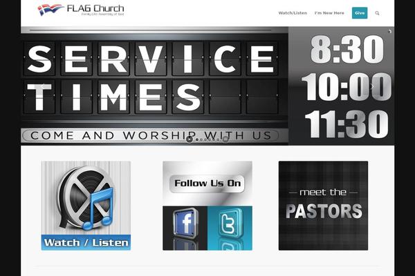 Enfold theme site design template sample