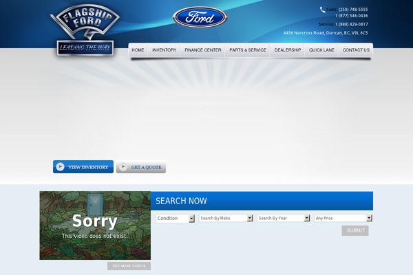 flagshipford.com site used Dealership-deluxe