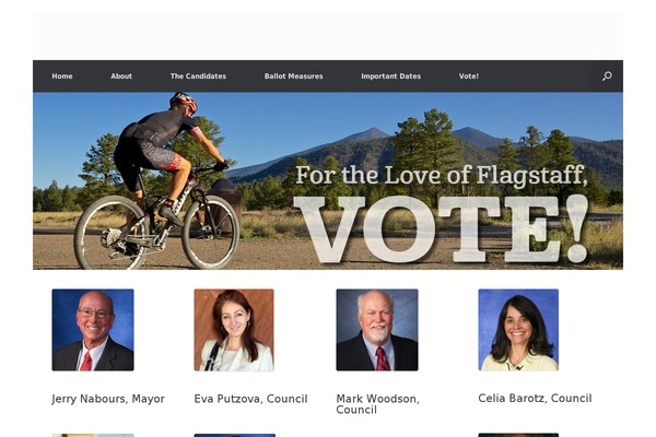 Vantage theme site design template sample