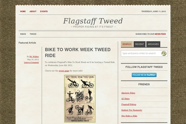 flagstafftweed.com site used Old-news-theme