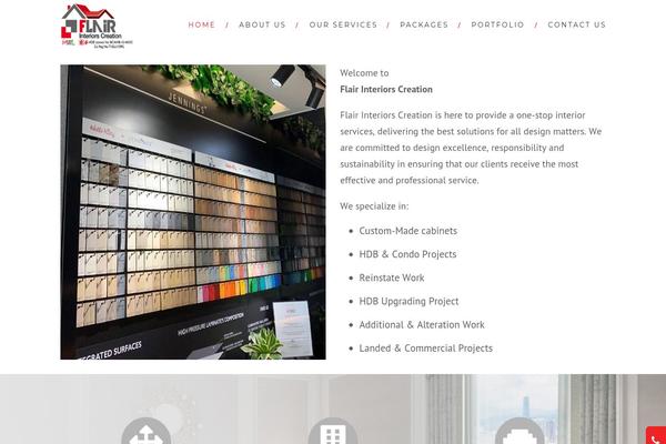 Archi theme site design template sample