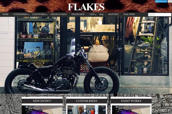 flakesmotorcycle.com site used Marla