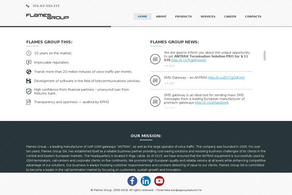 flamesgroup.com site used Flames_theme