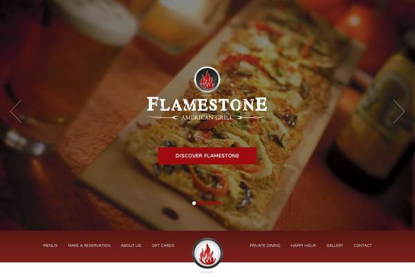 The Flavour theme site design template sample