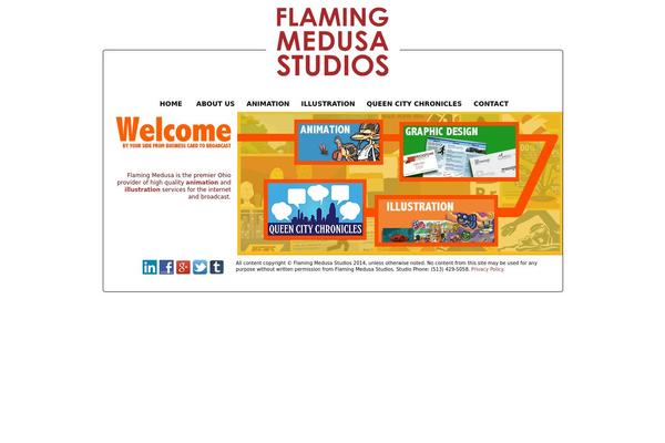 flamingmedusa.com site used Flaming_medusa_theme