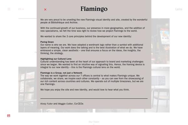 flamingonewyork.com site used Cubriknewyork