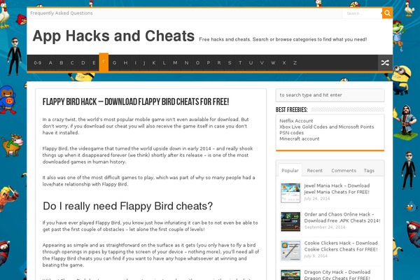 Sahifa theme site design template sample