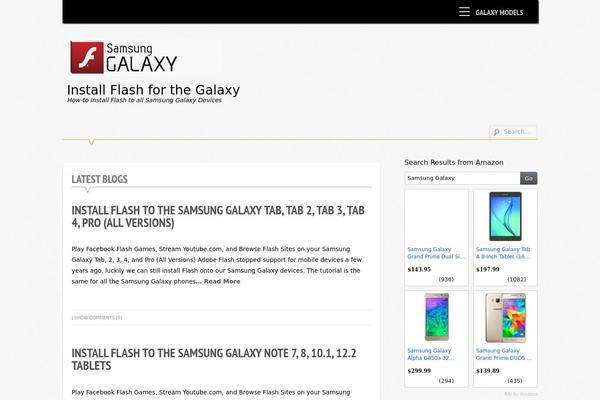 flashforthegalaxy.com site used Supernova