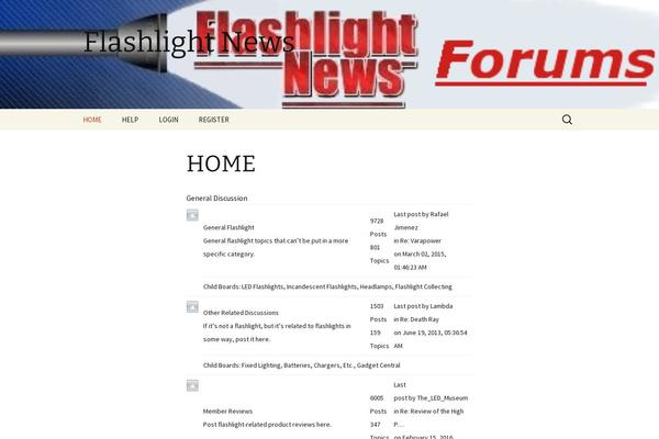 flashlightnews.net site used Blogsonry