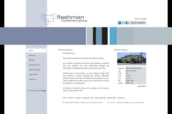 flashmangroup.com site used Fig