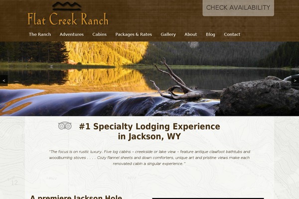 flatcreekranch.com site used 9cloudhotel