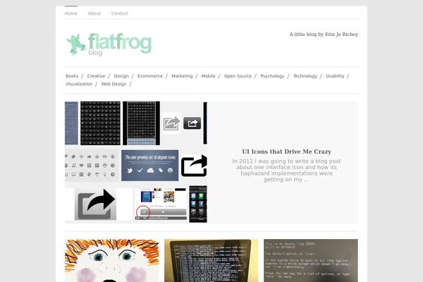 flatfrogblog.com site used Planographictheme