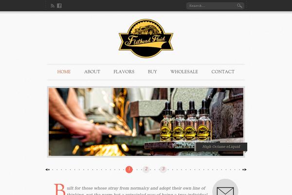 Handcrafted theme site design template sample