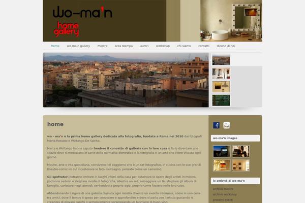 Custom Community theme site design template sample