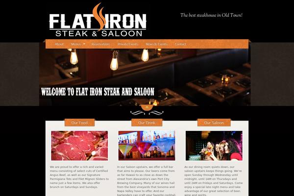 The Restaurant theme site design template sample