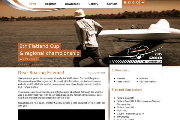 flatlandcup.hu site used Flatlandcup