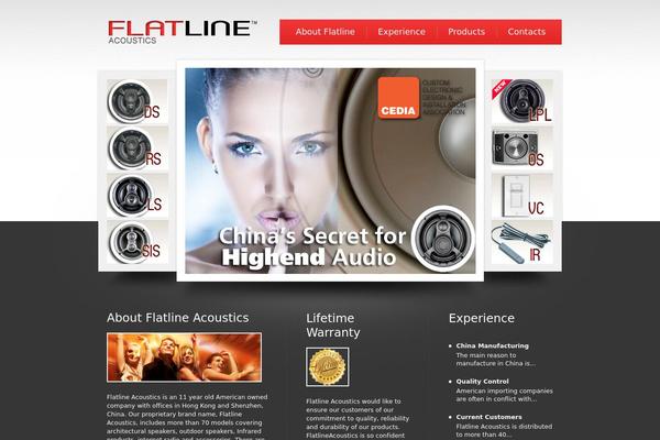 flatlineacoustics.com site used Theme1234