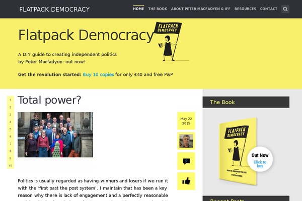 flatpackdemocracy.co.uk site used SeaShell