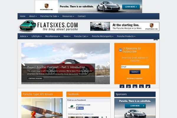 flatsixes.com site used Flatsixes