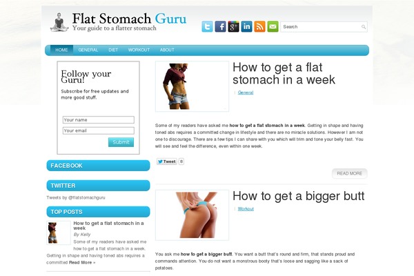 flatstomachguru.com site used Weightloss