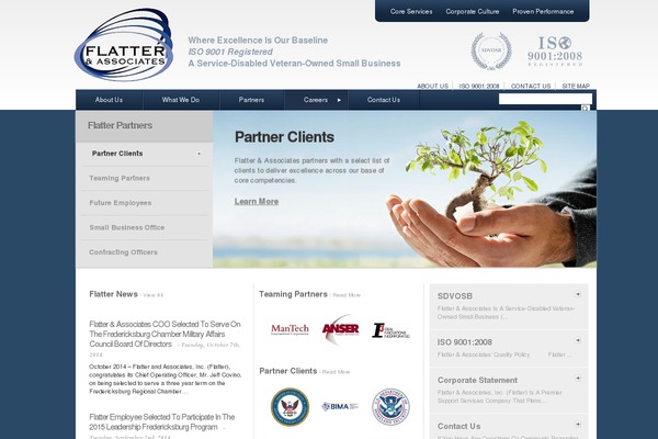 flatterassociates.com site used Adspress