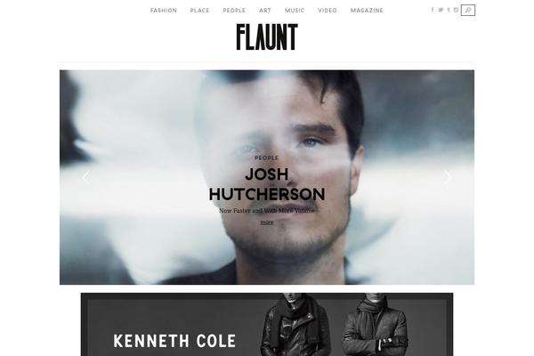flauntmagazine.com site used Flaunt
