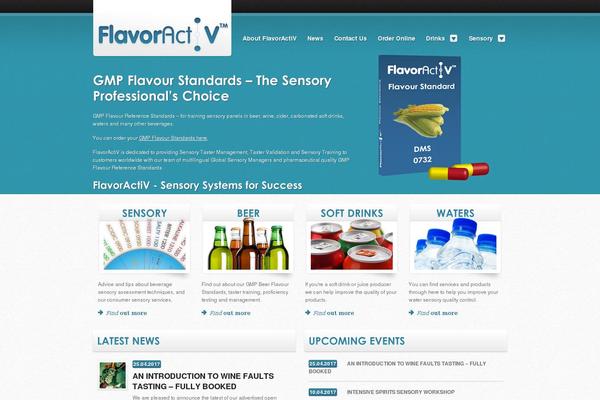 flavoractiv.com site used Electricstudio
