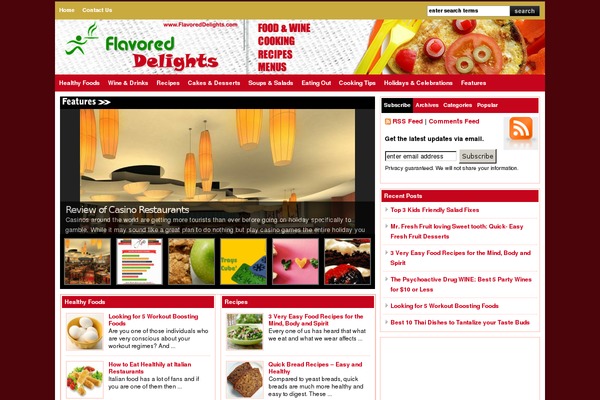 flavoreddelights.com site used Eimnetwork