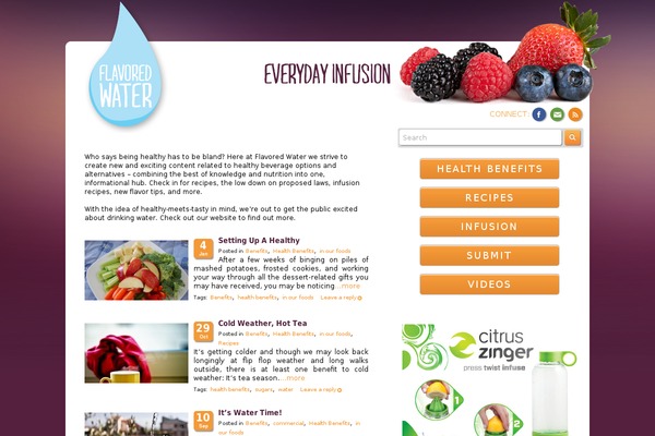 Twenty Eleven theme site design template sample