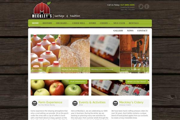 Spicy theme site design template sample